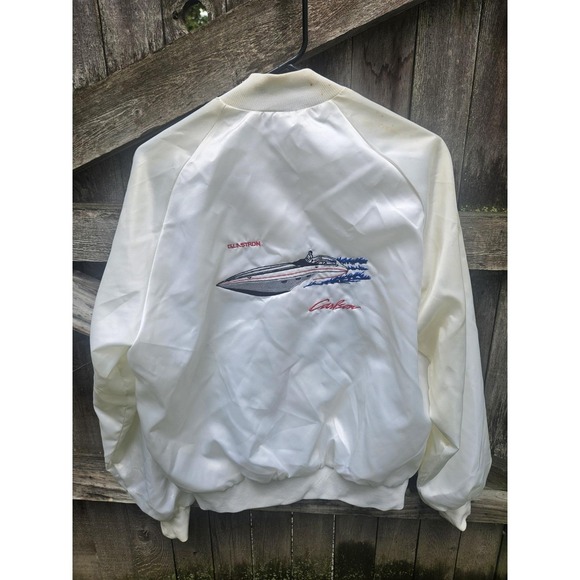 1990 Coca-Cola Concert Series at Jones Beach Glastron Carlson Boat Nylon Jacket